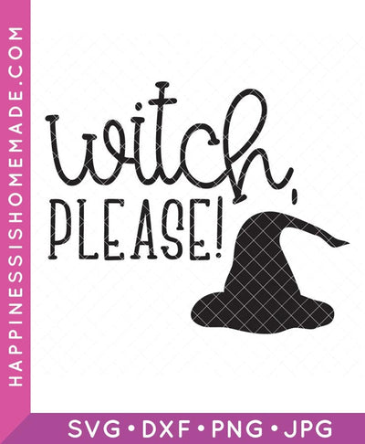Witch, Please SVG