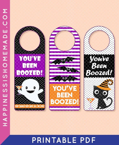 You've Been Boozed Bottle Tags
